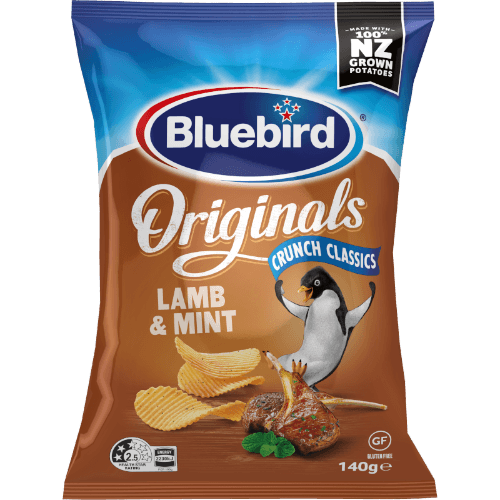Bluebird Originals Lamb & Mint Potato Chips
