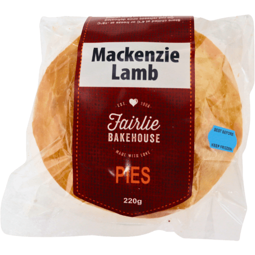 Fairlie Bakehouse Mackenzie Lamb Pies