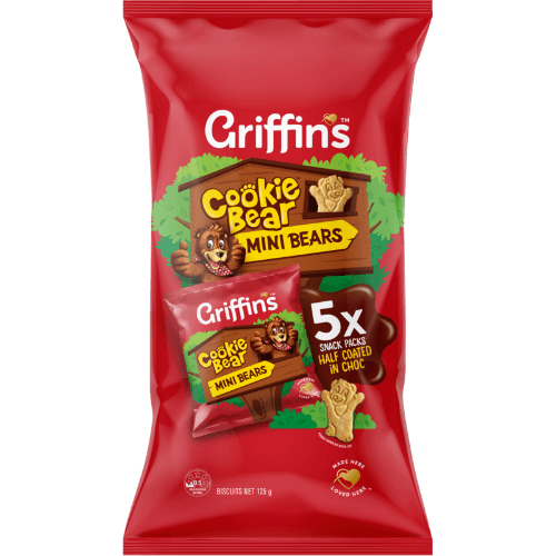 Griffin's Cookie Bear Mini Bears Biscuits