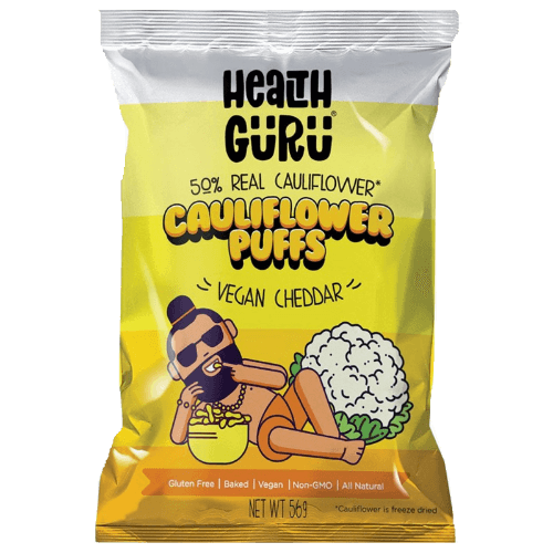 Health Guru Vegan Cheddar Cauliflower Puffs