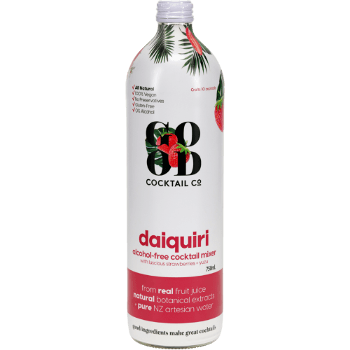 Good Cocktail Co Strawberry & Yuzu Daiquiri Alcohol Free Cocktail Mixer