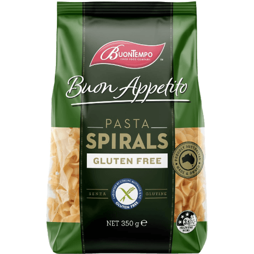 Buontempo Gluten Free Spirals Pasta