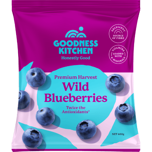Goodness Kitchen Premium Harvest Wild Blueberries 400 g