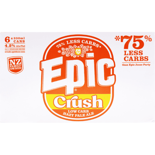 Epic Crush Low Carb Hazy Pale Ale