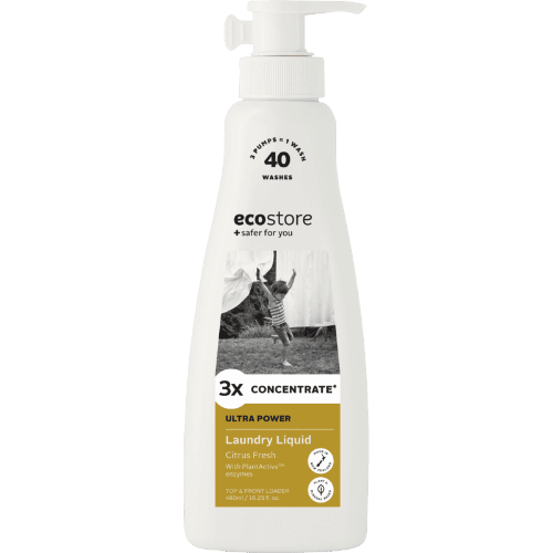 Ecostore 3x Concentrate Ultra Power Citrus Fresh Laundry Liquid
