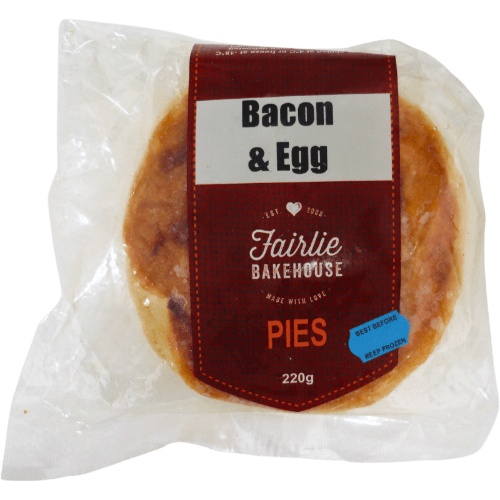 Fairlie Bakehouse Bacon & Egg Pies