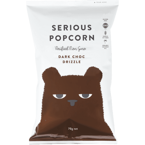 Serious Popcorn Dark Choc Drizzle Popcorn