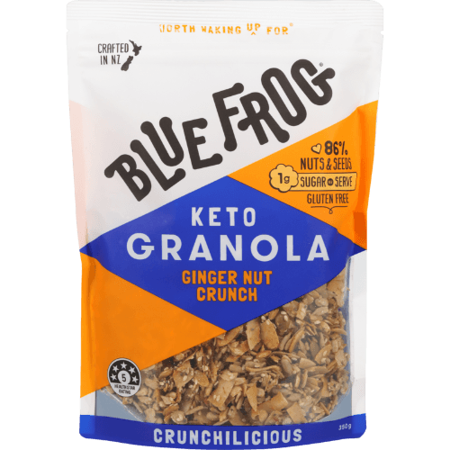 Blue Frog Keto Ginger Nut Crunch Granola