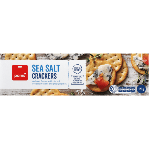 Pams Sea Salt Crackers