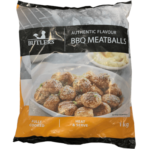 Butlers BBQ Pork Meatballs