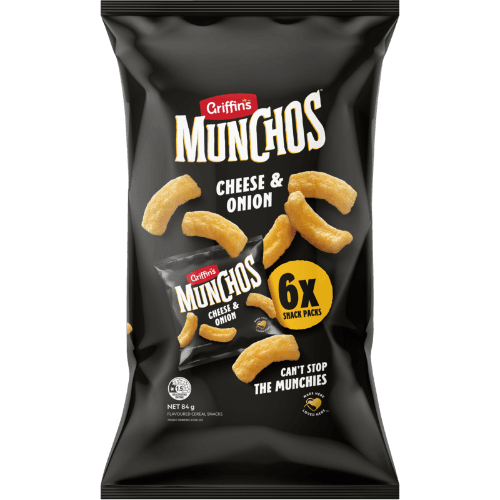 Griffin's Munchos Cheese & Onion Cereal Snacks
