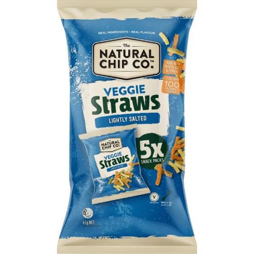 The Natural Chip Company Lightly Salted Veggie Straws