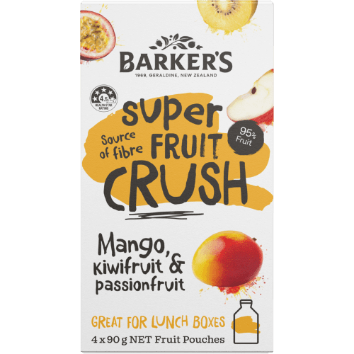 Barker's Mango Kiwifruit & Passionfruit Super Fruit Crush