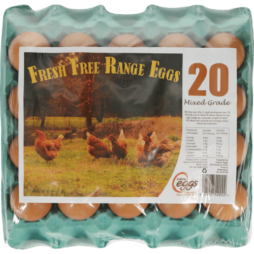 Capital Fresh Free Range Mixed Grade Eggs