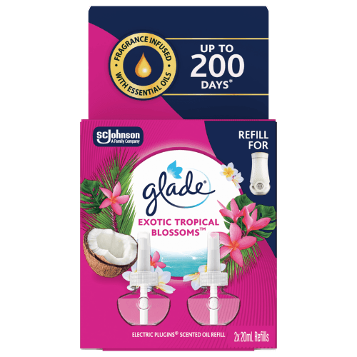 Glade Electric Scented Oil Refill Exotic Tropical Blossoms