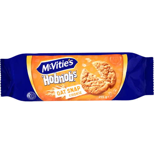 McVitie's Hobnobs Oat Snap Cookie Biscuits