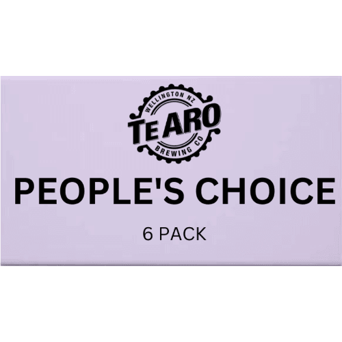 Te Aro Brewing Company People's Choice Mixed Beer 6 × 330 mL