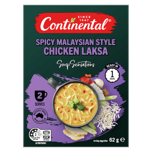 Continental Sensations Spicy Malaysian Chicken Laksa Cup-a-soup
