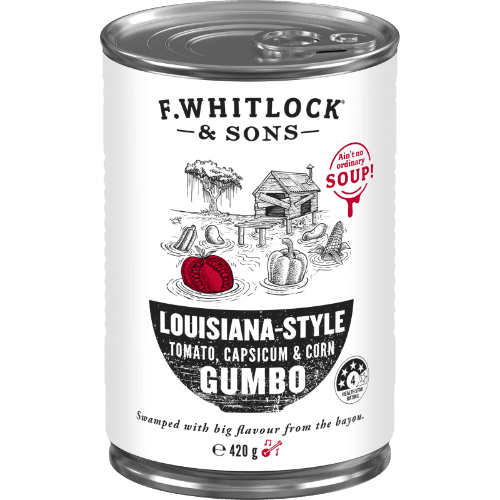 F.Whitlock & Sons Louisiana-Style Capsicum & Corn Gumbo