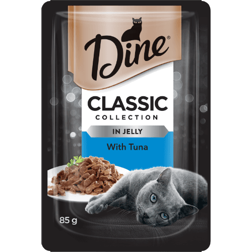 Dine Classic Collection Tuna Chunks In Jelly Wet Cat Food