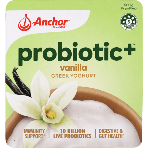 Anchor Probiotic+ Vanilla Greek Yoghurt