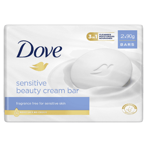 Dove Sensitive Beauty Cream Bar Soap