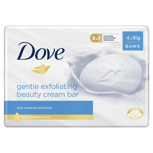 Dove Gentle Exfoliating Beauty Cream Bar Soap