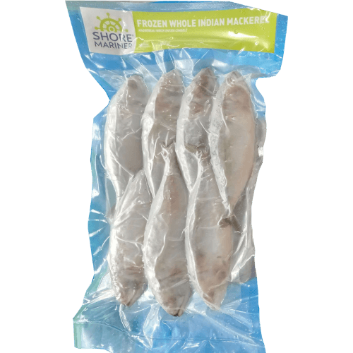 Shore Mariner Frozen Whole Indian Mackerel