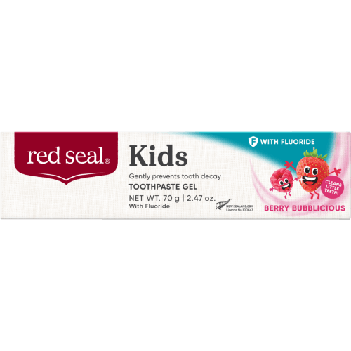 Red Seal Kids Berry Bubblicious With Fluoride Toothpaste Gel