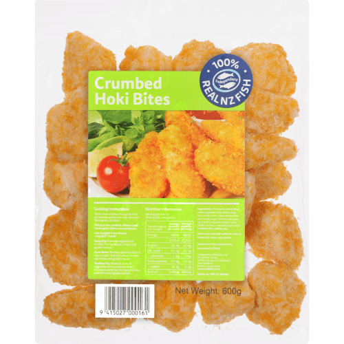 Independent Crumbed Hoki Bites 600 g