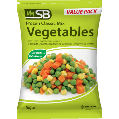 SB Classsic Mixed Vegetables Carrots, Corn, Pea