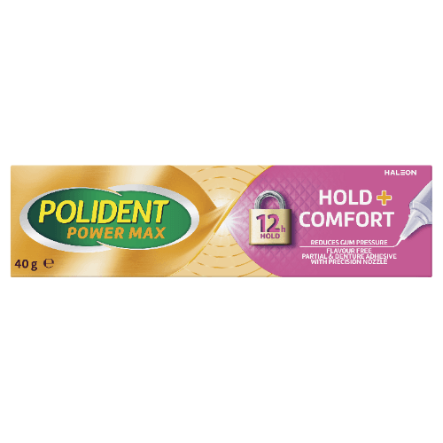 Polident Hold + Comfort Flavour Free Partial & Denture Adhesive