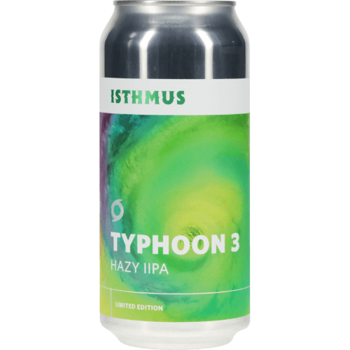 Isthmus Brewing Typhoon 3 Hazy IIPA 440 mL