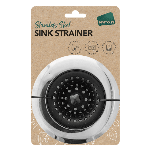 Seymours Stainless Steel Sink Strainer