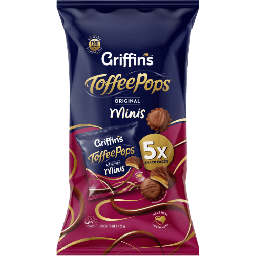 Griffin's Toffee Pops Original Minis Chocolate Biscuits