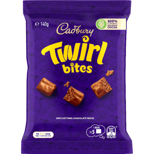 Cadbury Twirl Bites