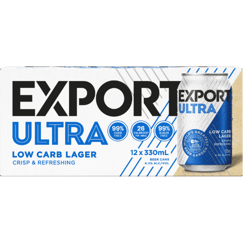 DB Export Ultra Low Carb Lager Cans