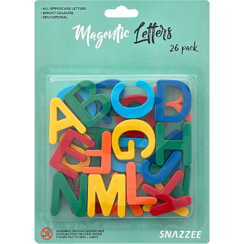 Snazzee Magnetic Letters 26 pack