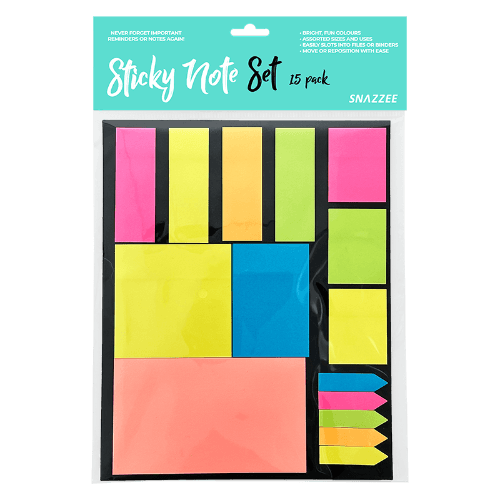 Snazzee Sticky Note Set