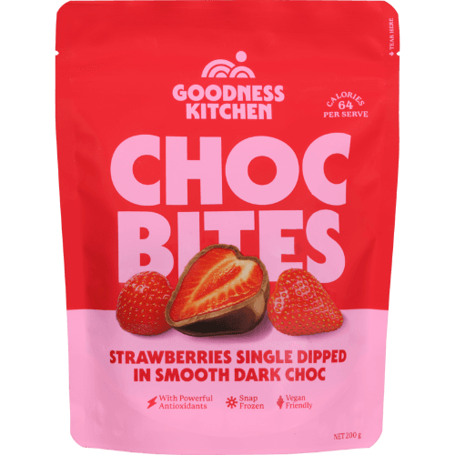Goodness Kitchen Strawberry Choc Bites
