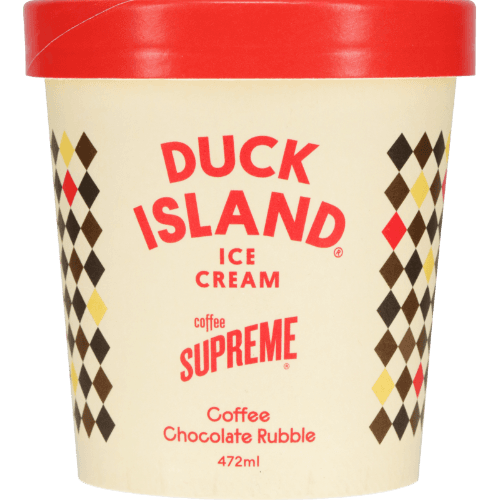Duck Island Coffee Chocolate Rubble Ice Cream