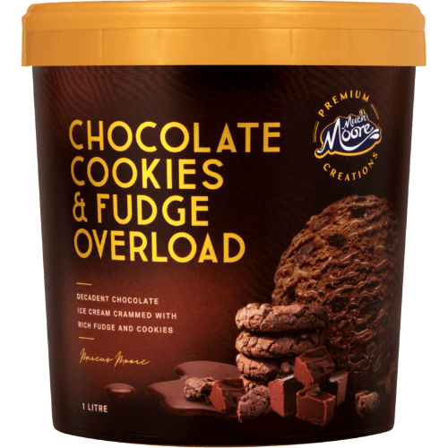 Much Moore Chocolate Cookies & Fudge Overload Ice Cream