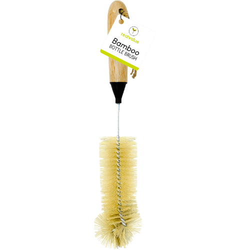 Real Value Bamboo Bottle Brush