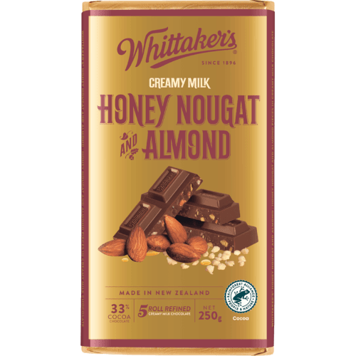 Whittaker's Almond & Honey Nougat Chocolate