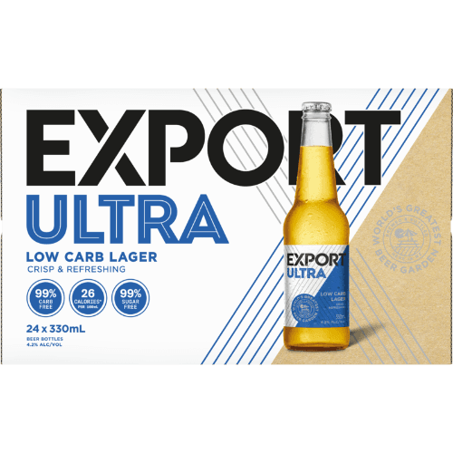 DB Export Ultra Low Carb Lager Bottles