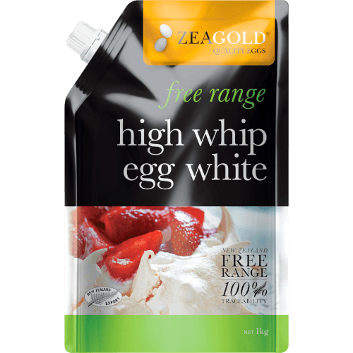 Zeagold Frozen High Whip Pasteurised Egg White