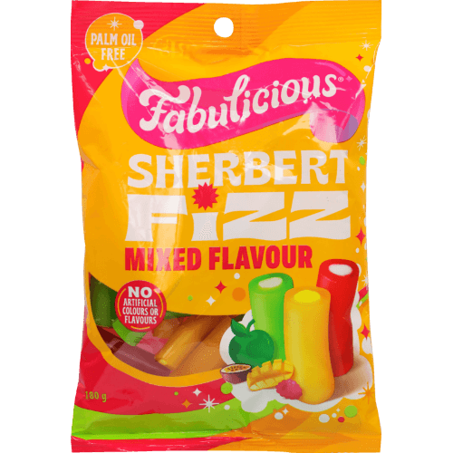 Fabulicious Mixed Flavour Sherbert Fizz