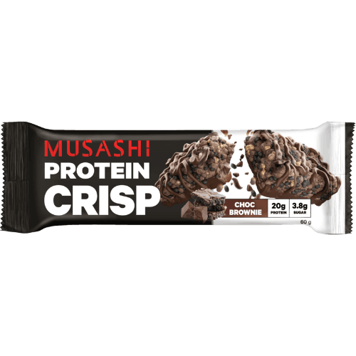 Musashi Choc Brownie Protein Crisp Bar