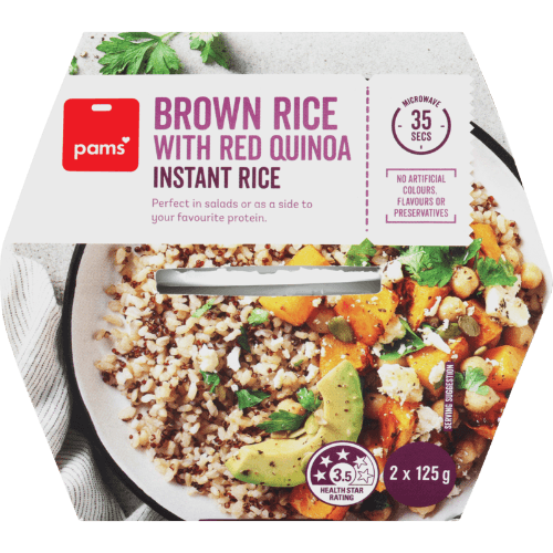 Pams Brown Rice With Red Quinoa