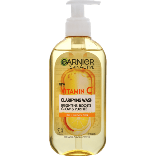 Garnier Skin Active Vitamin C Clarifying Wash 200 mL